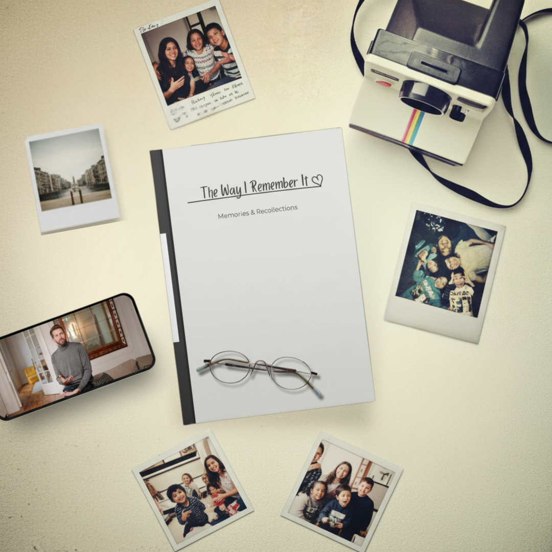The Way I Remember It - Guided Journal for Collecting Memories