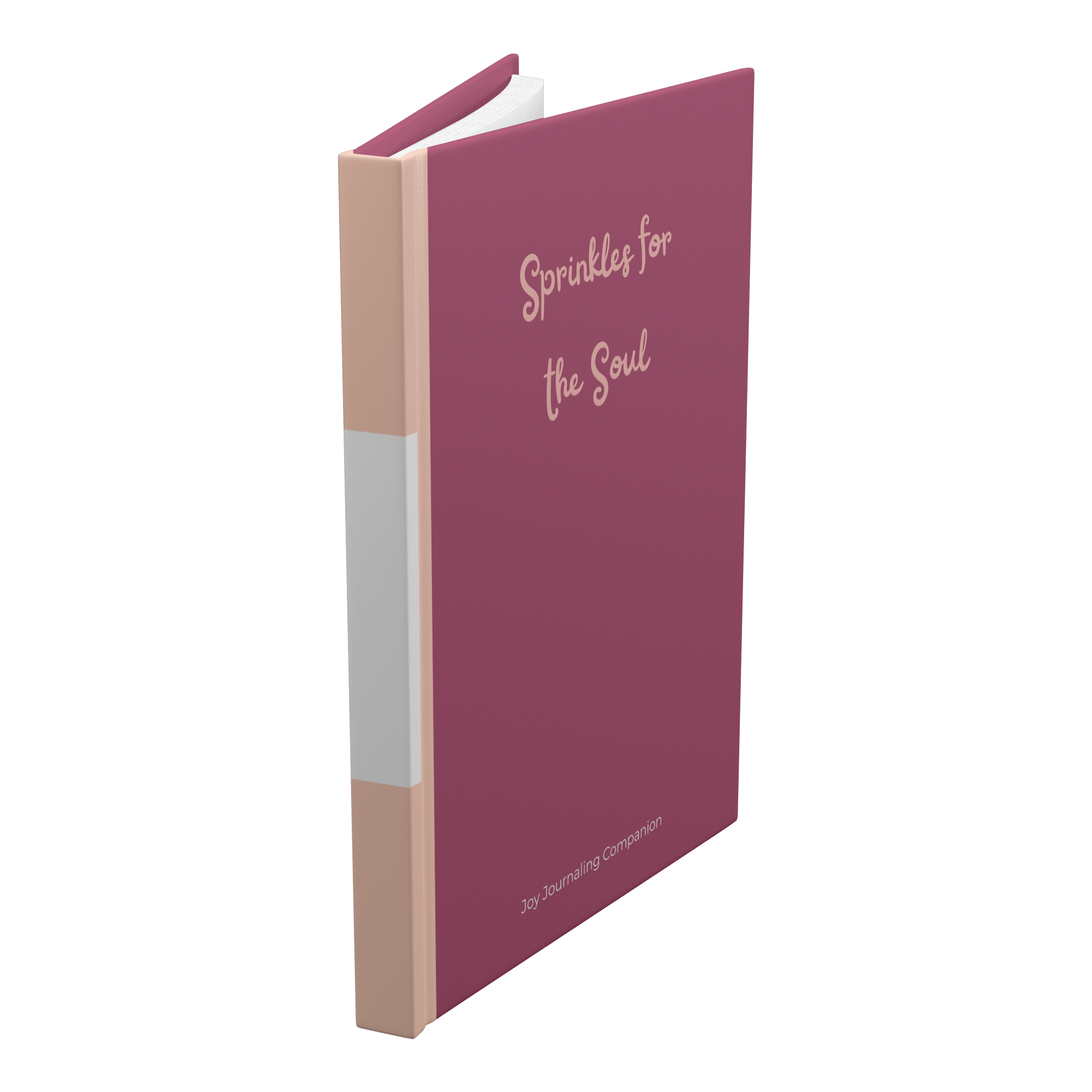 Sprinkles for the Soul - Guided Journal for Creating Joy - Paper & Wax