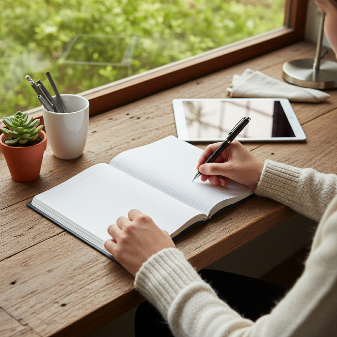 Stillness Lives Here - A Journal for Anxiety