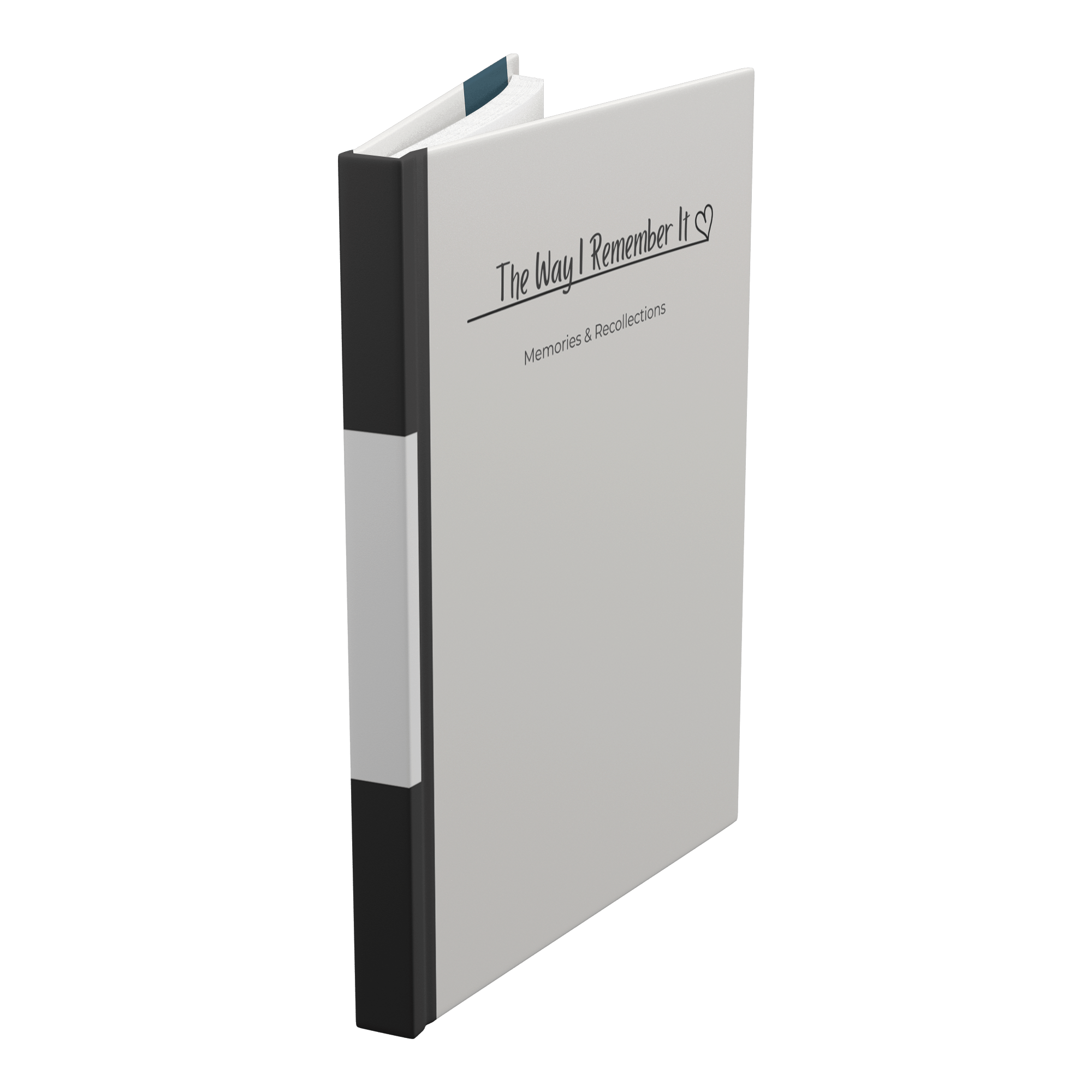 The Way I Remember It - Guided Journal for Collecting Memories - Paper & Wax