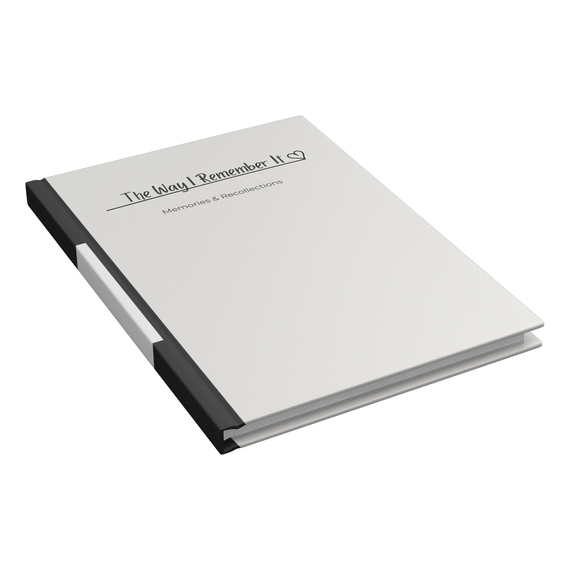 The Way I Remember It - Guided Journal for Collecting Memories - Paper & Wax