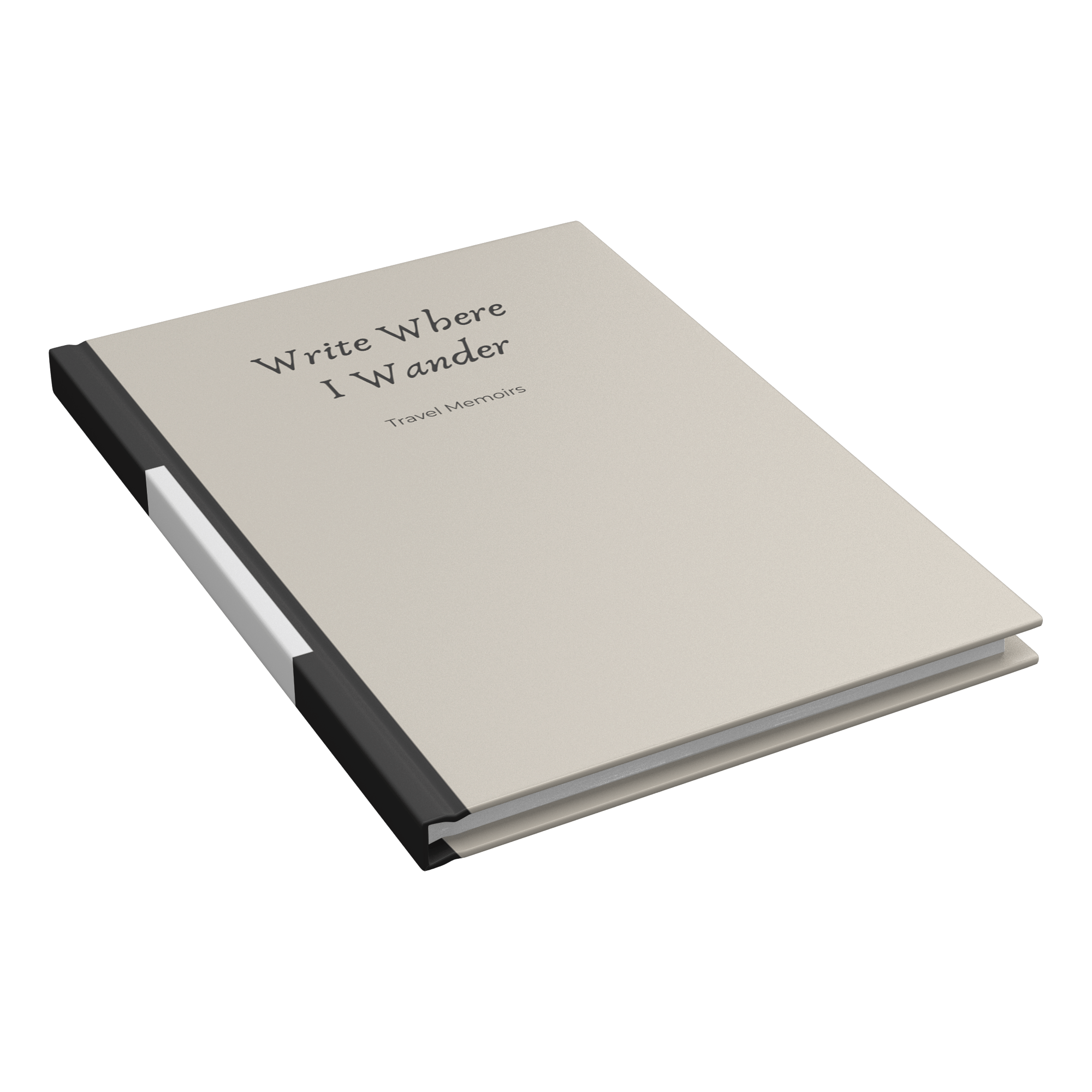 Write Where I Wander - Guided Journal for Capturing Travel Memoirs - Paper & Wax