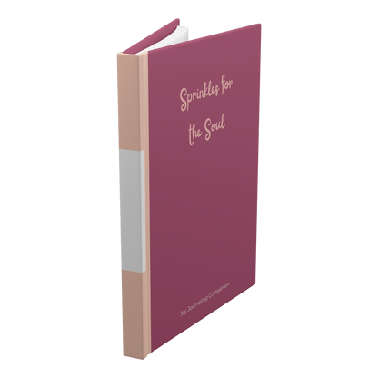 Sprinkles for the Soul - Guided Journal for Creating Joy - Paper &amp; Wax