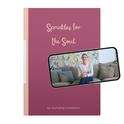 Sprinkles for the Soul - Guided Journal for Creating Joy - Paper &amp; Wax