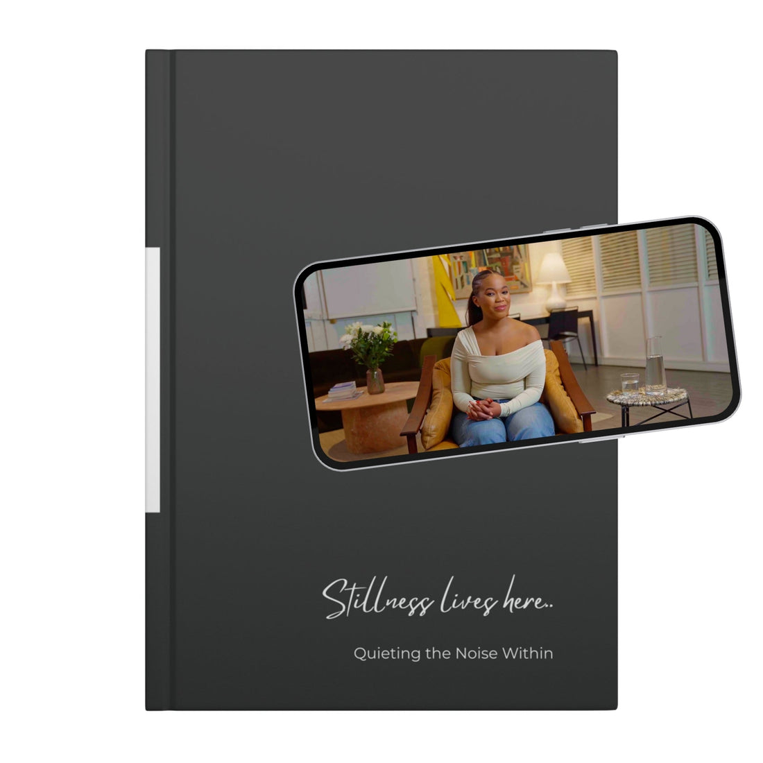 Stillness Lives Here - A Journal for Anxiety - Paper &amp; Wax