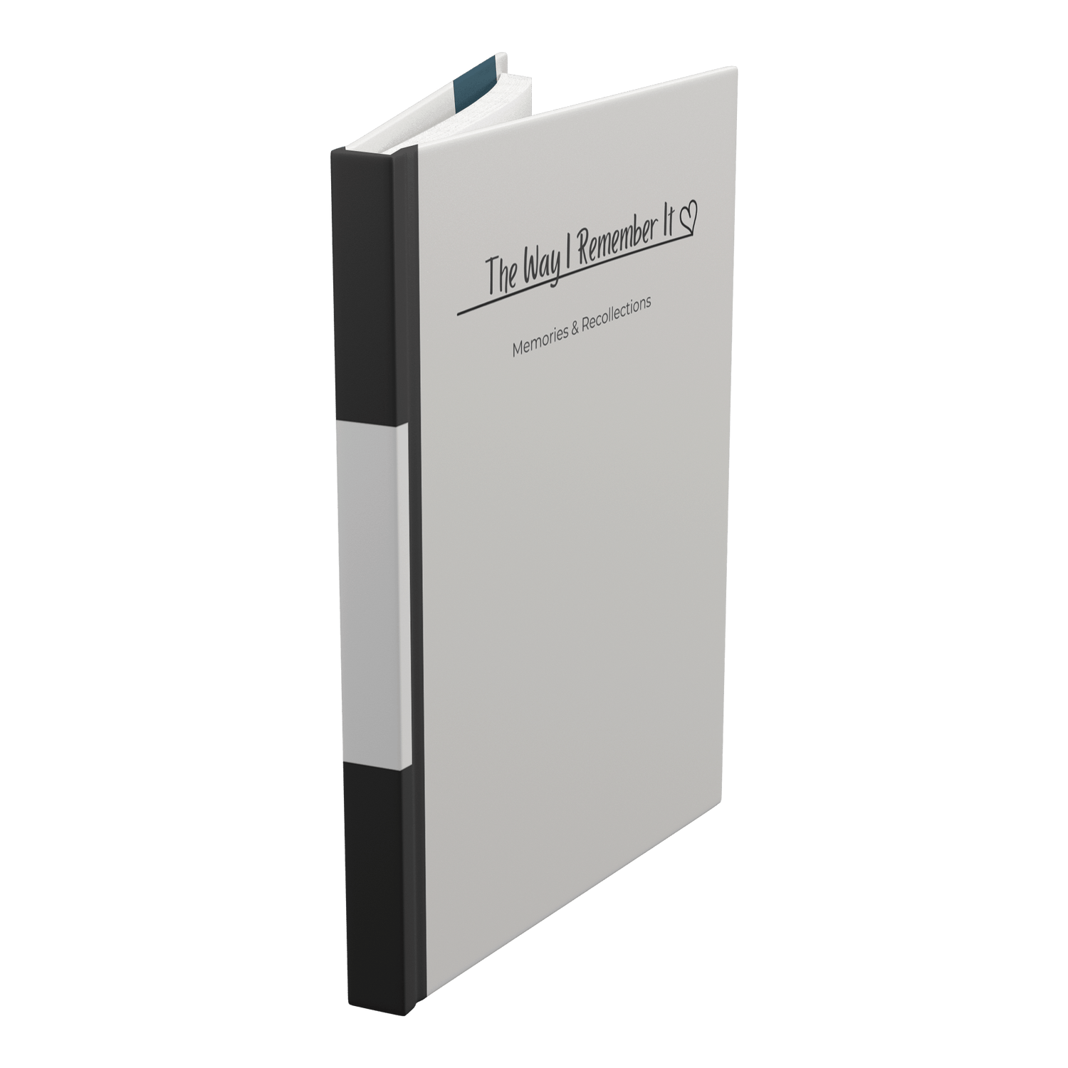 The Way I Remember It - Guided Journal for Collecting Memories - Paper &amp; Wax