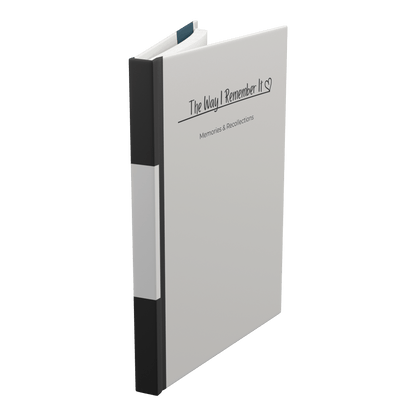 The Way I Remember It - Guided Journal for Collecting Memories - Paper &amp; Wax