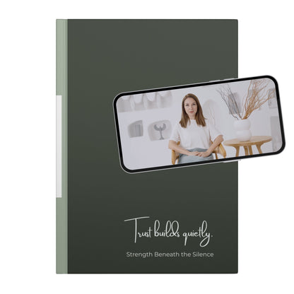 Trust Builds Quietly - A Journal for Self - Confidence - Paper &amp; Wax